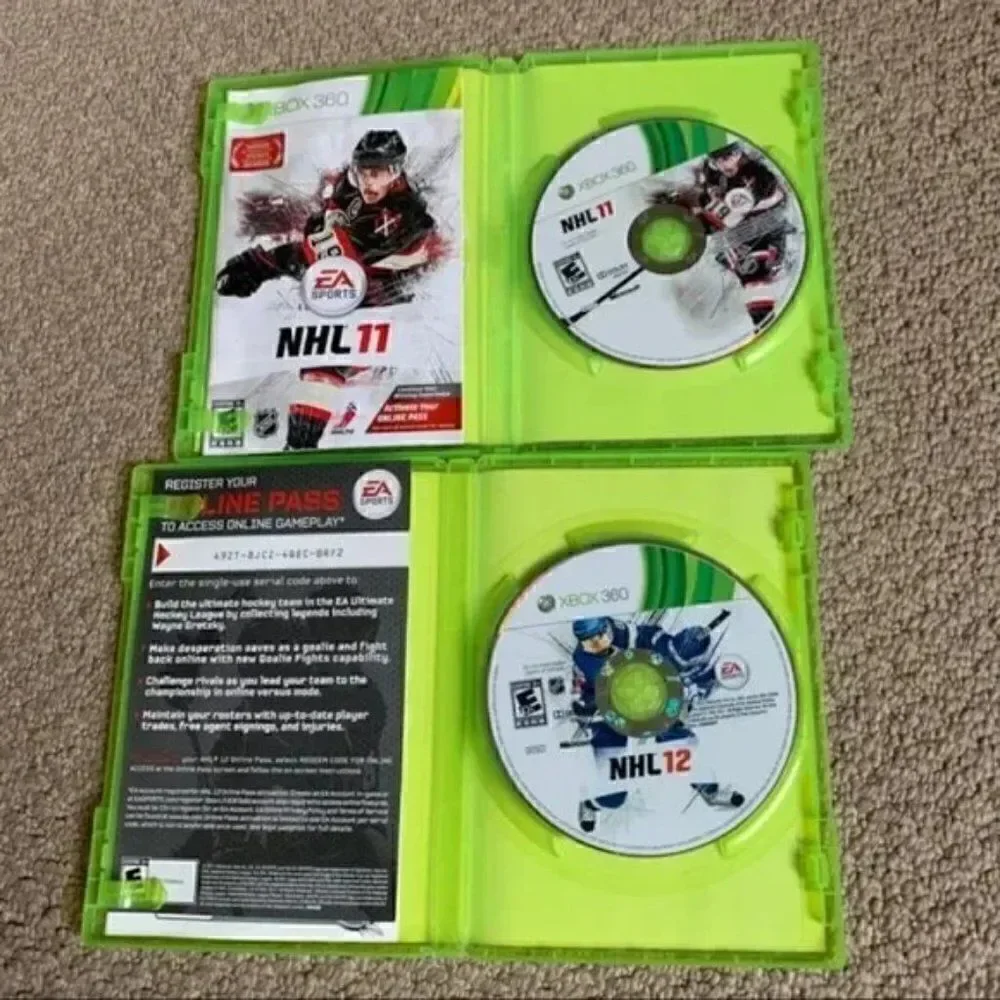 XBox 360 NHL 11 & NHL 12 ⭐️
